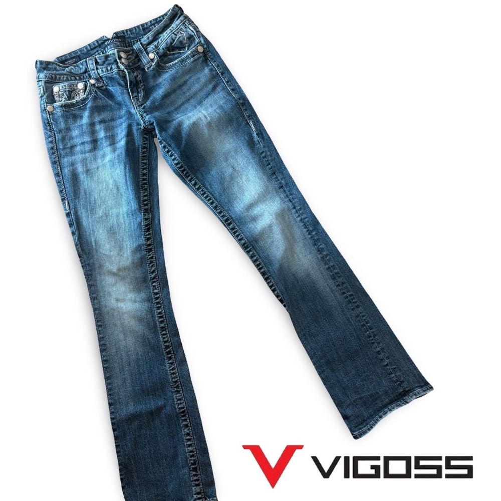 Vigoss Girls Blingy jeans - SZ 12 NeW - Picture 4 of 16